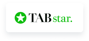 TAB STAR Logo on White